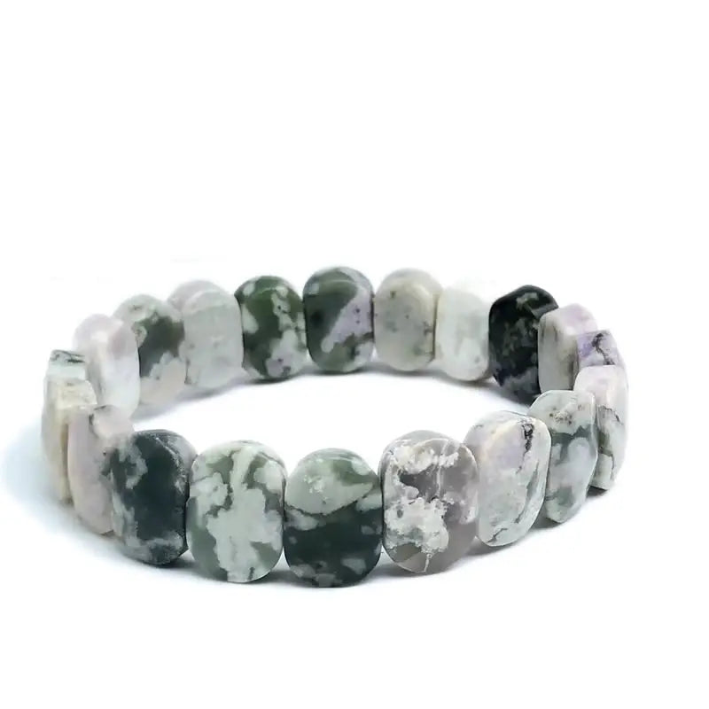Stone Bead Elastic Couple Bracelet