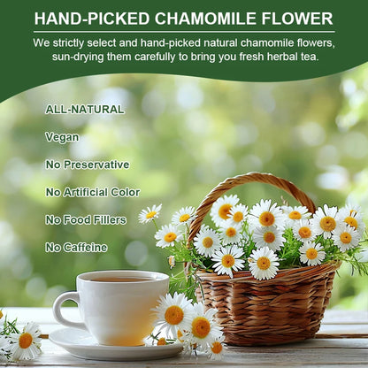 Natural Chamomile Herbal Supplement