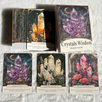 Crystal Wisdom Oracle Cards