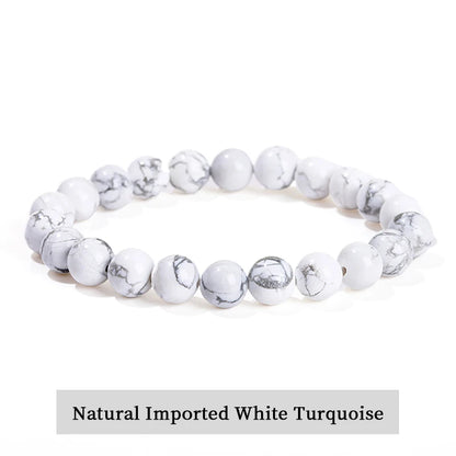 Natural Stone Bead Bracelet