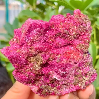 Natural Rough Red Corundum Crystal