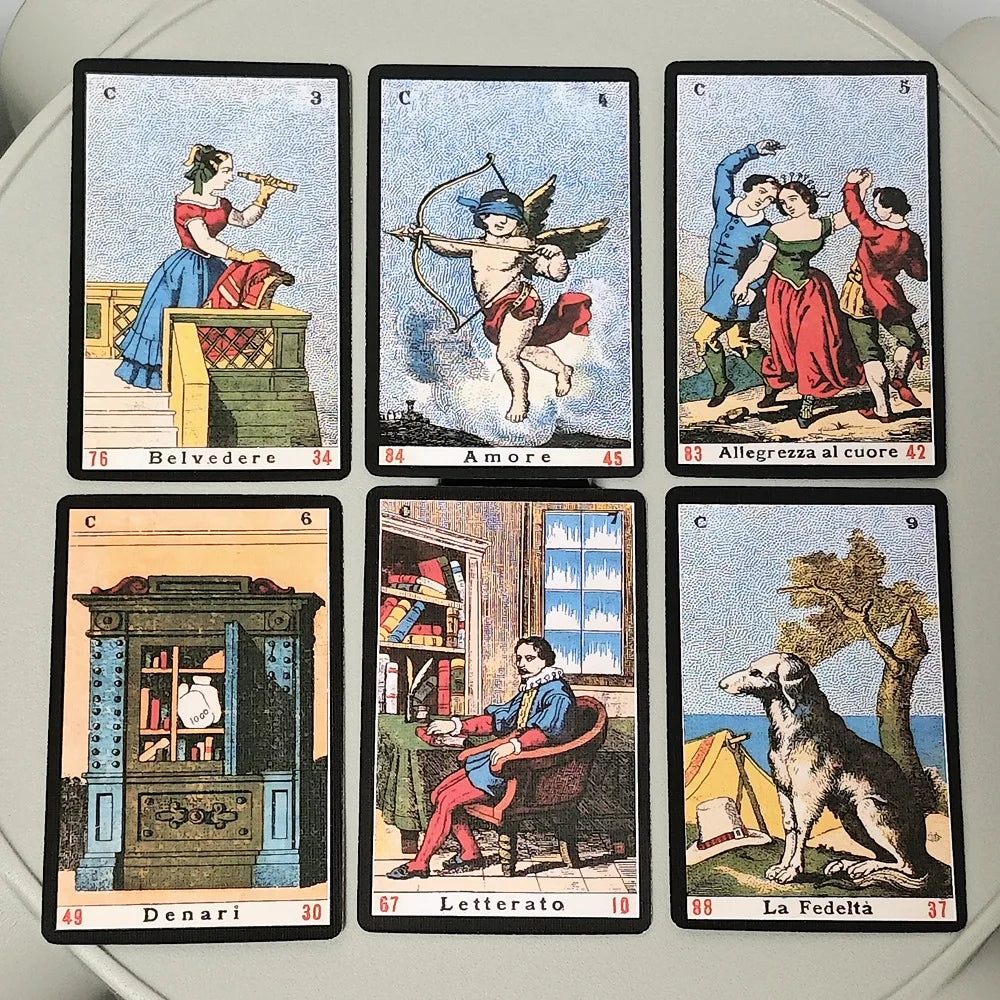 52-Piece Oracle Sibyl Cards