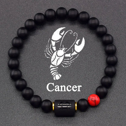 Zodiac Tiger Eye Hematite Bracelet