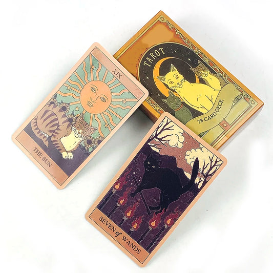 Cat-Themed Tarot Cards