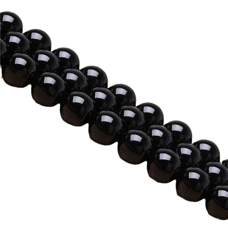 Natural Onyx Obsidian Bracelet