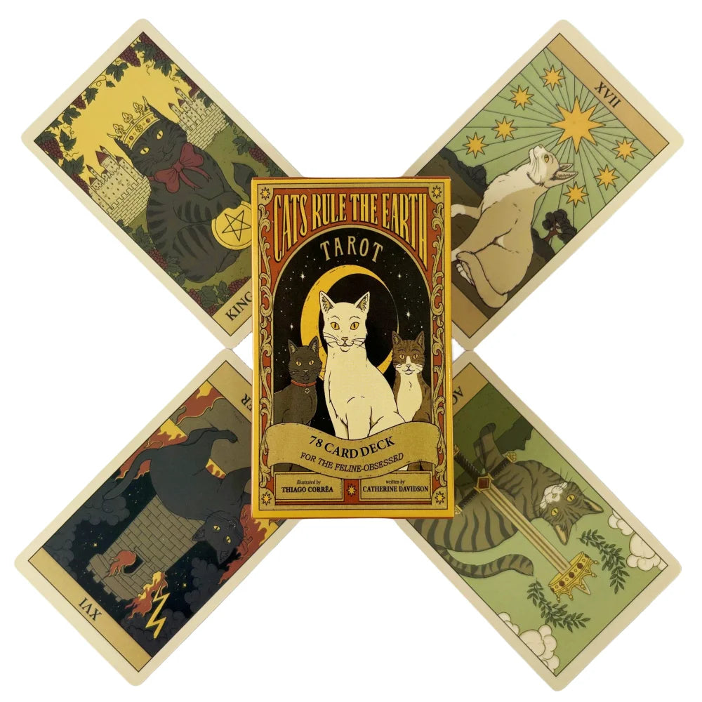 Cats Rule The Earth Tarot Cards