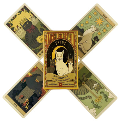 Cats Rule The Earth Tarot Cards