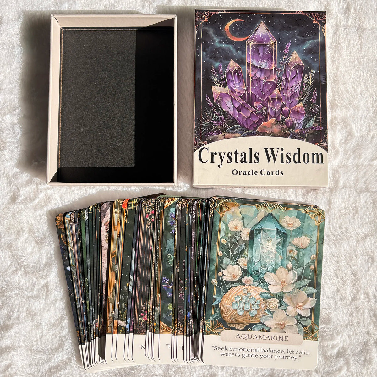 Crystal Wisdom Oracle Cards