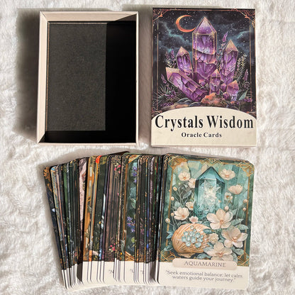 Crystal Wisdom Oracle Cards