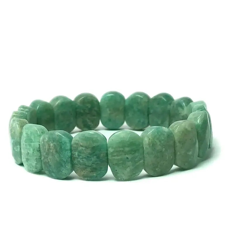 Stone Bead Elastic Couple Bracelet