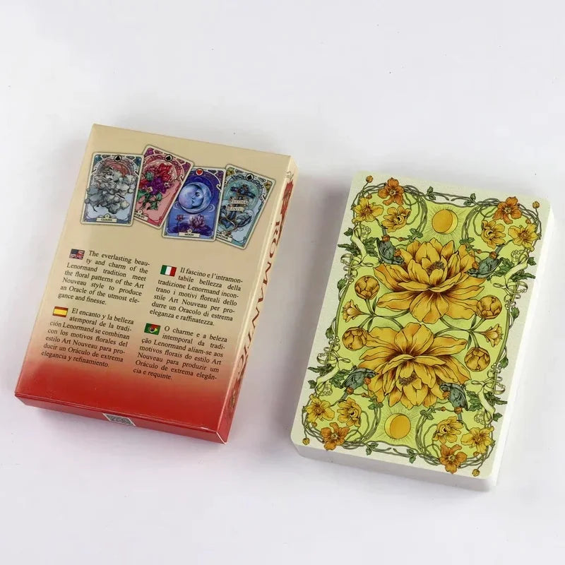 Art Nouveau Floral Romantic Oracle Cards