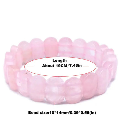 Stone Bead Elastic Couple Bracelet