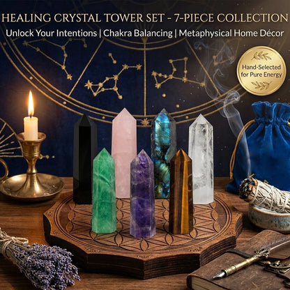 Natural Crystal Point Wand