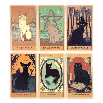 Cat-Themed Tarot Cards