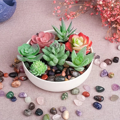 Natural Mixed Tumbled Stones Polished Crystal