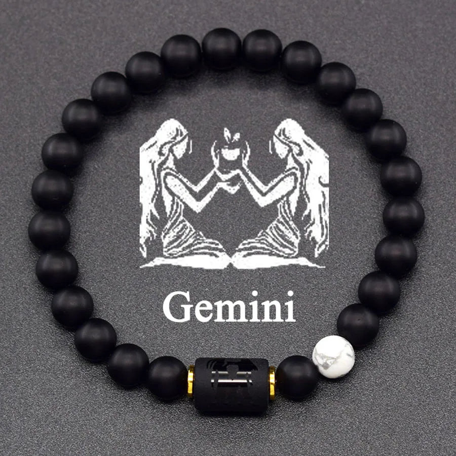 Zodiac Tiger Eye Hematite Bracelet