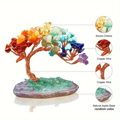 Natural Crystal Fortune Tree