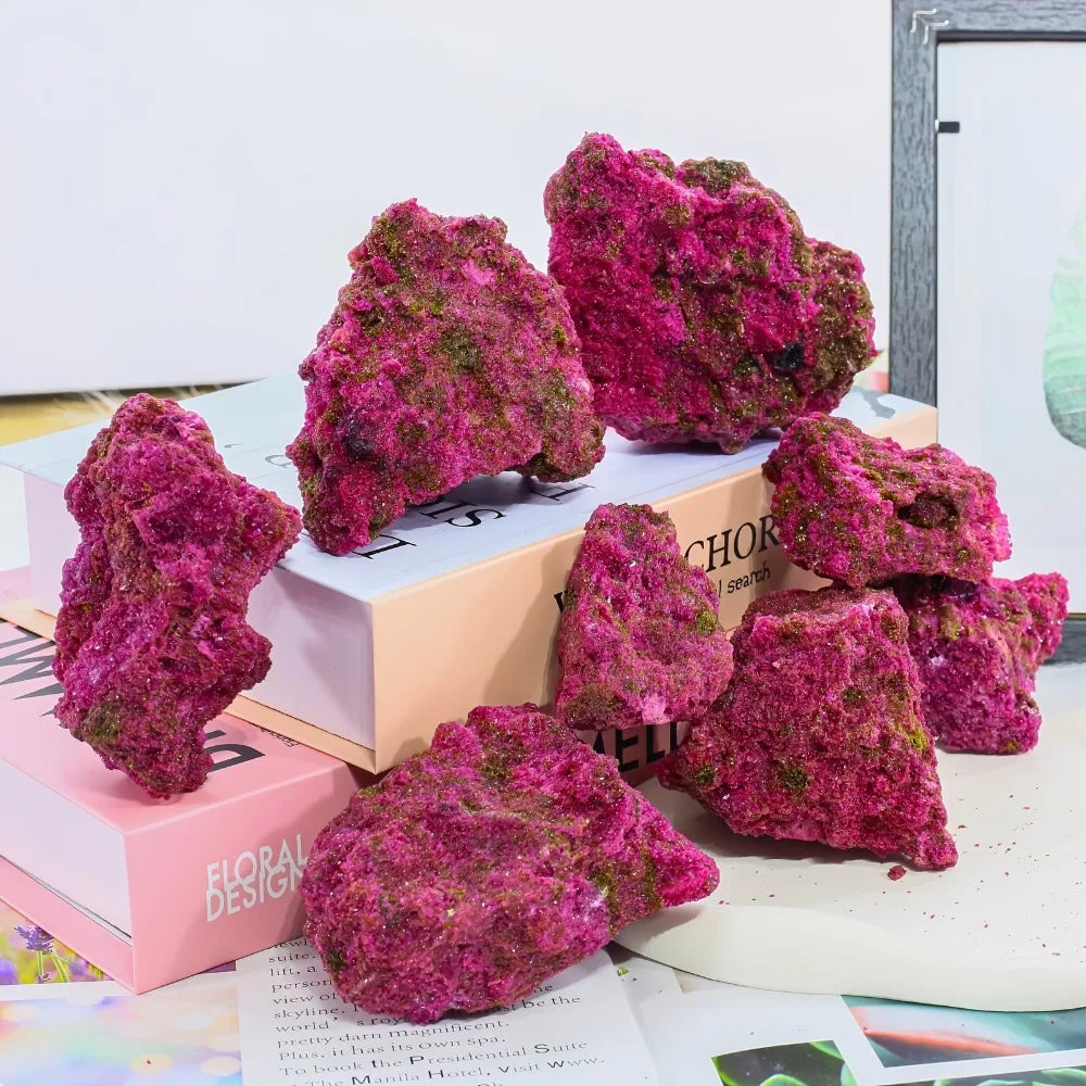 Natural Rough Red Corundum Crystal