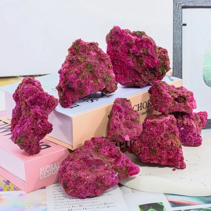 Natural Rough Red Corundum Crystal