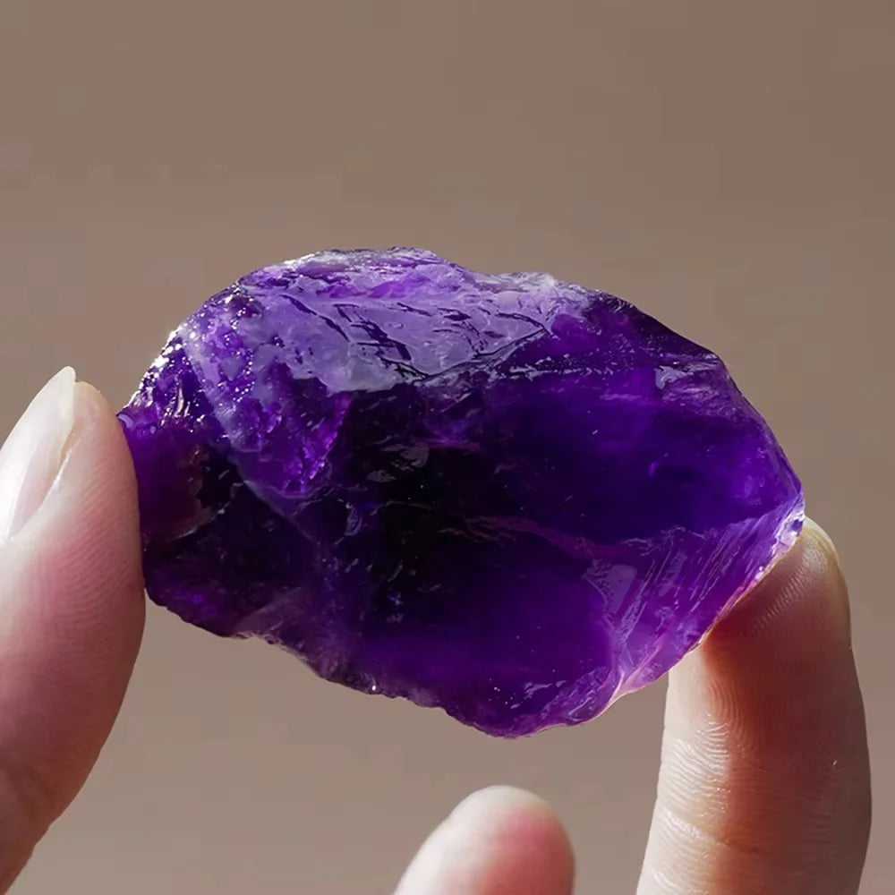 Natural Amethyst Raw Crystal Quartz Stone