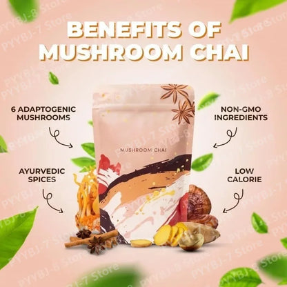 Mushroom Chai Herbal Tea