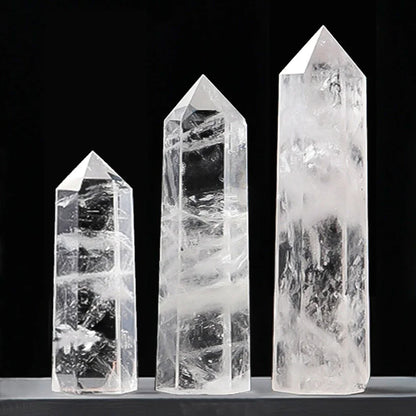 Natural Crystal Point Wand