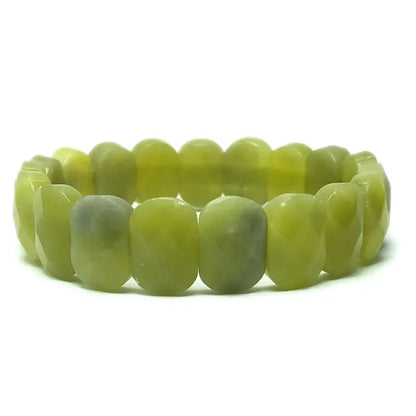 Stone Bead Elastic Couple Bracelet