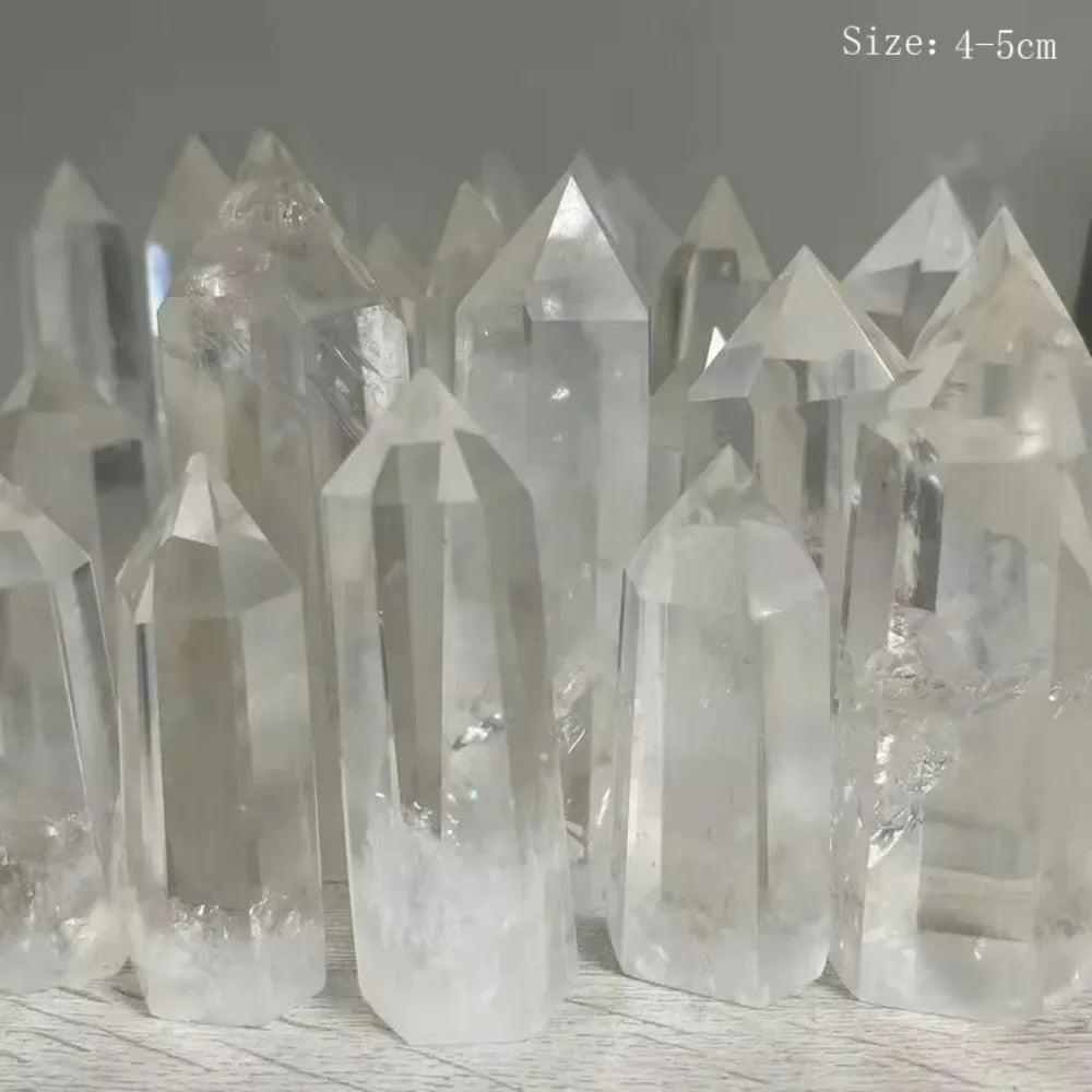 Brazilian Natural White Quartz Crystal Healing Stone