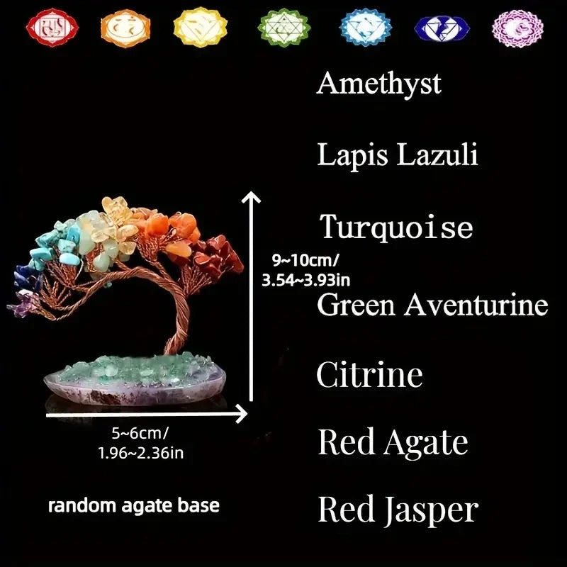 Natural Crystal Fortune Tree