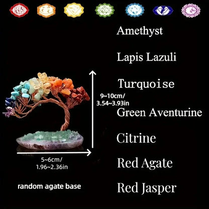 Natural Crystal Fortune Tree