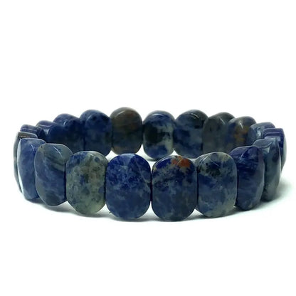 Stone Bead Elastic Couple Bracelet