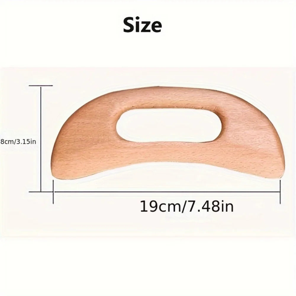 Wooden Gua Sha Massage Tool