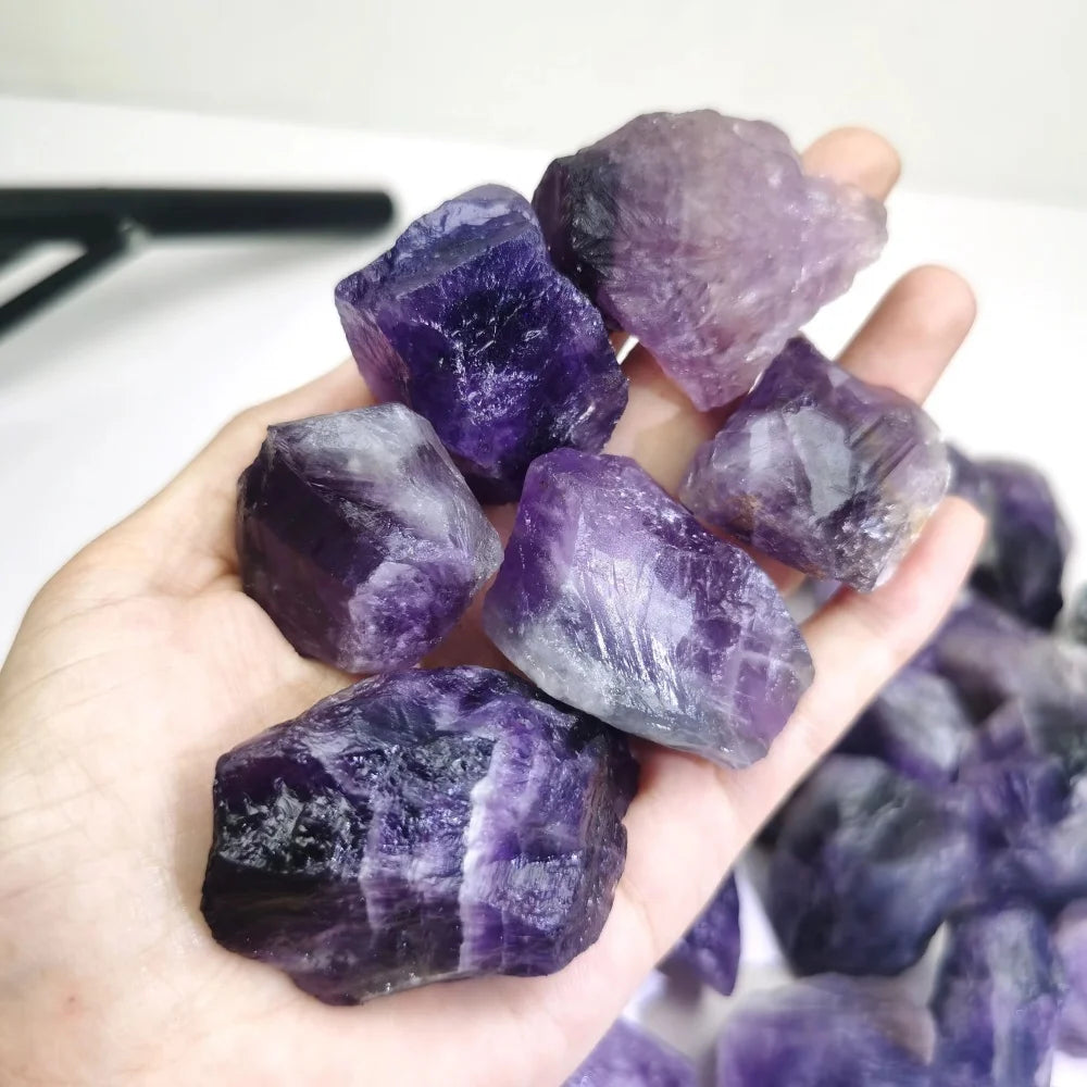 Natural Amethyst Raw Crystal Quartz Stone
