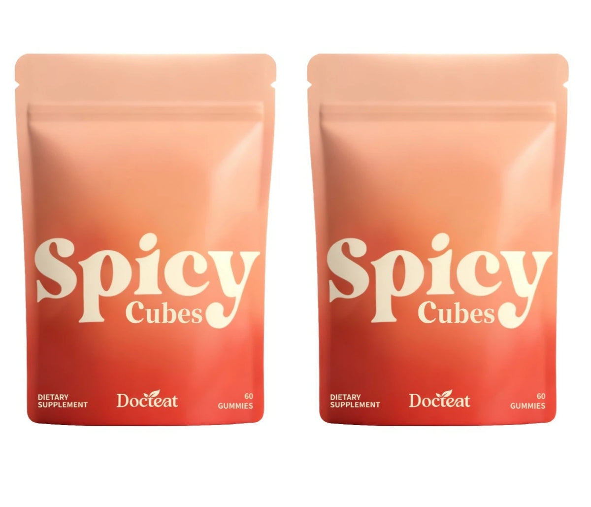 Spicy Cubes Gummies with Green Tea