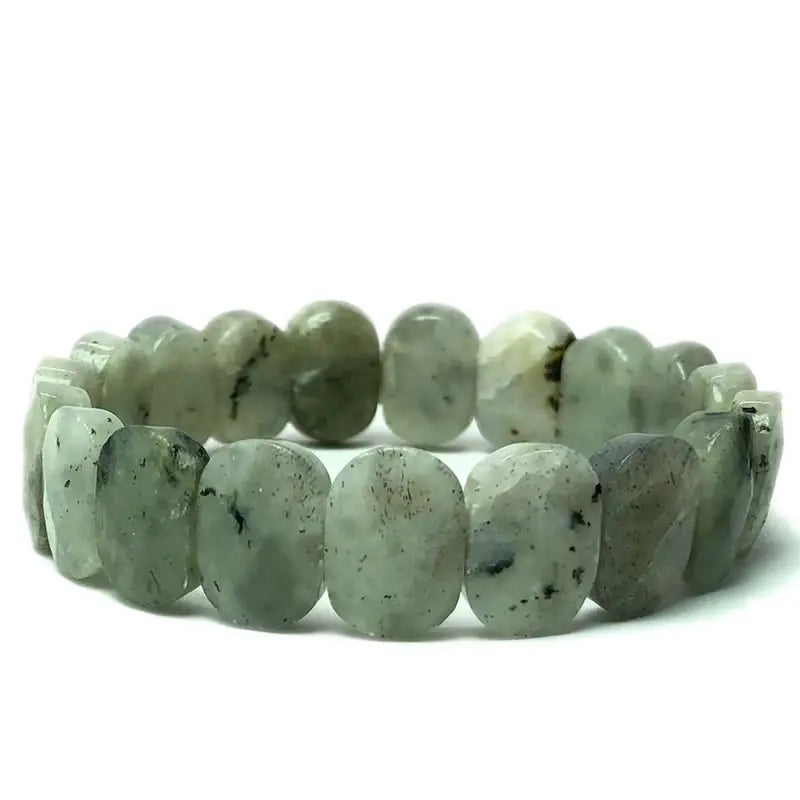 Stone Bead Elastic Couple Bracelet