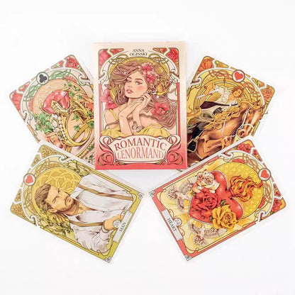 Art Nouveau Floral Romantic Oracle Cards