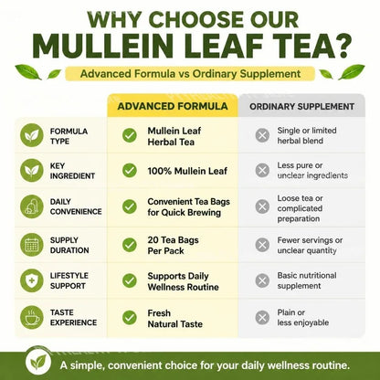 Mullein Leaf Herbal Tea – 20 Bags