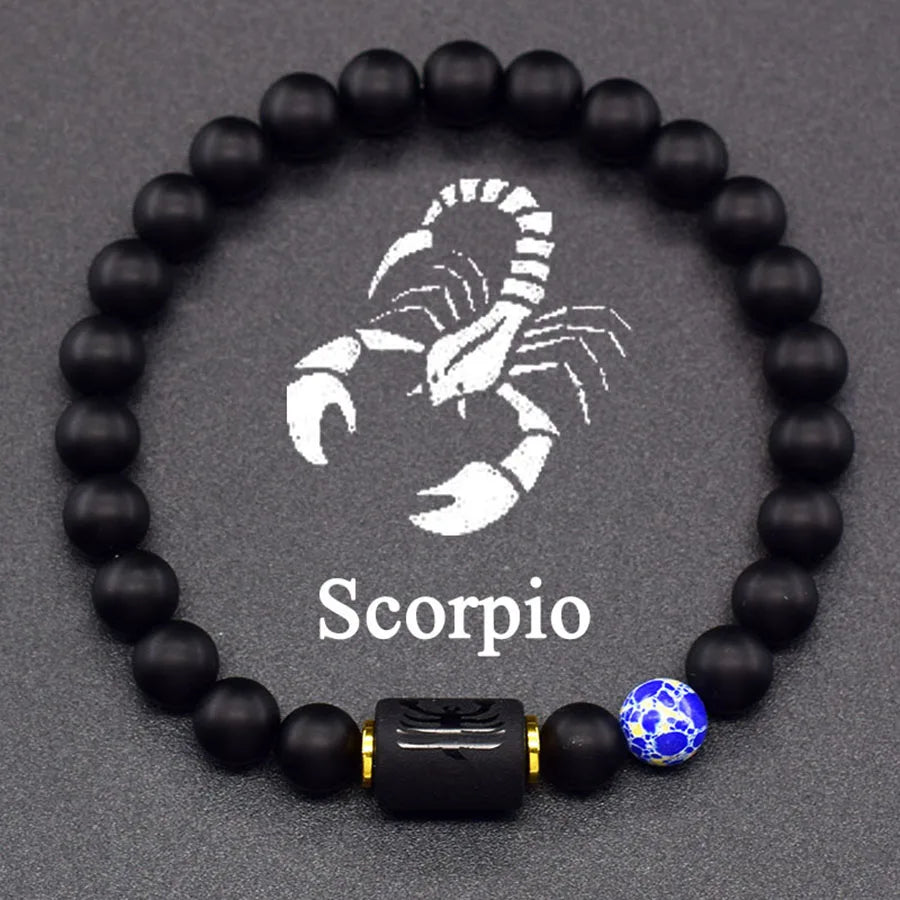 Zodiac Tiger Eye Hematite Bracelet