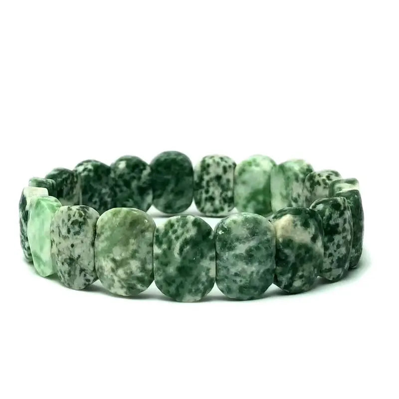 Stone Bead Elastic Couple Bracelet