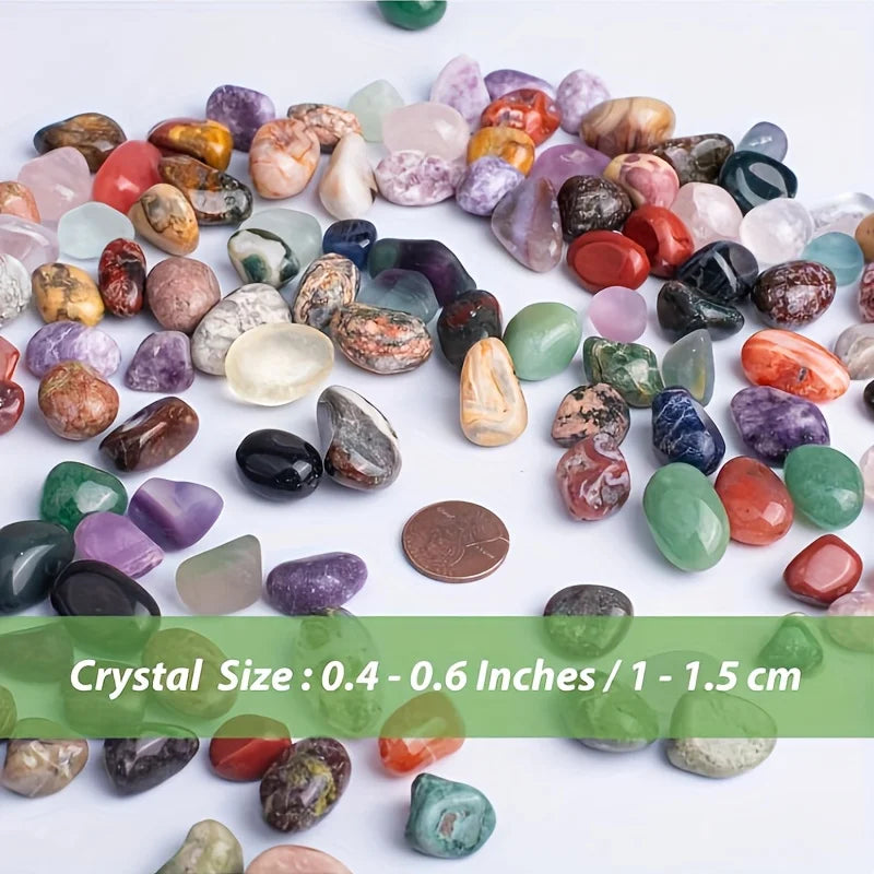 Natural Mixed Tumbled Stones Polished Crystal