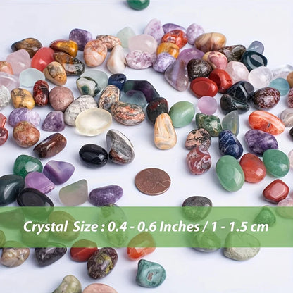 Natural Mixed Tumbled Stones Polished Crystal