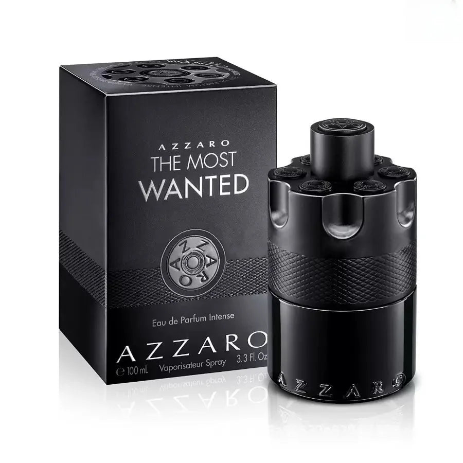 Azzaro The Most Wanted Intense Eau De Parfum Collection For Men & Women, Top Selling EDT/EDP Fragrances | Chrome, Wanted, Chrome Extreme & More Deep Woody Spicy Warm Fragrance 100ml 3.4oz