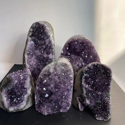 Natural Amethyst Crystal Cluster