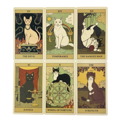 Cats Rule The Earth Tarot Cards