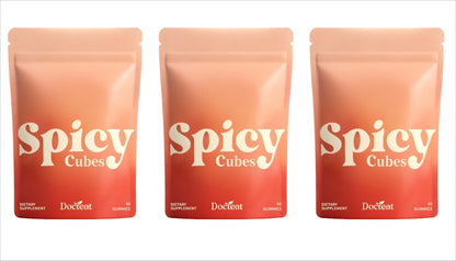 Spicy Cubes Gummies with Green Tea