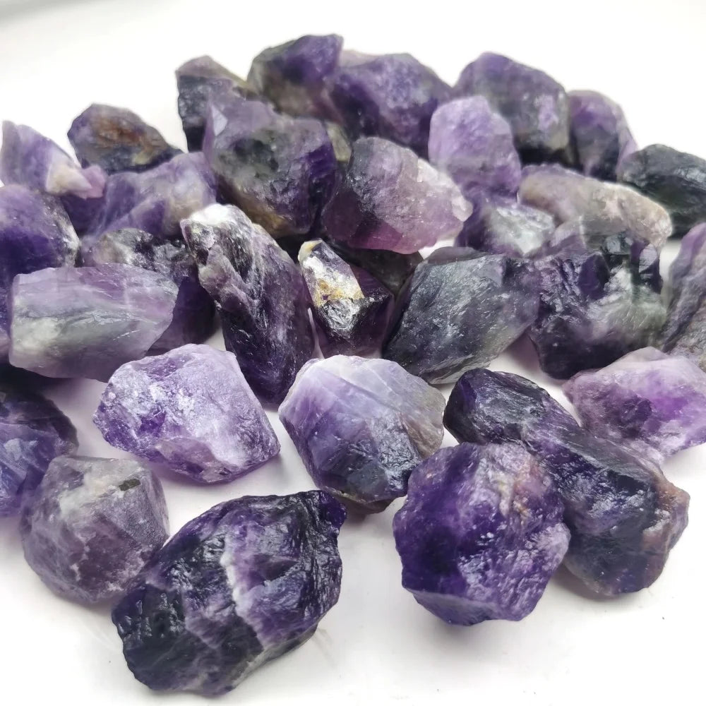 Natural Amethyst Raw Crystal Quartz Stone
