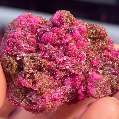 Natural Rough Red Corundum Crystal