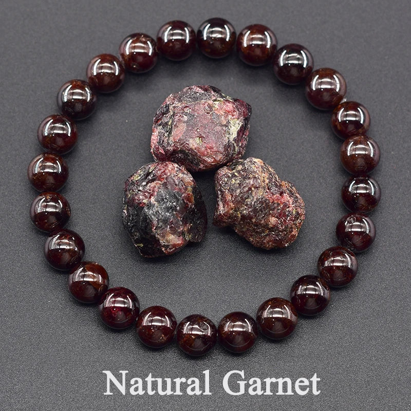 Amethyst Tiger Eye Stone Bracelet