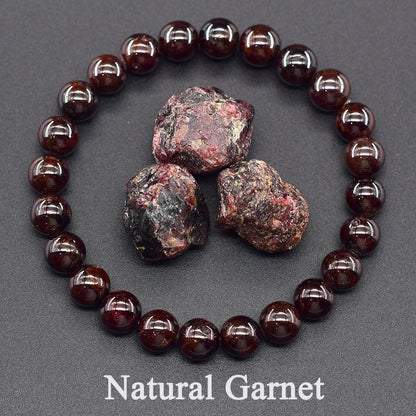 Amethyst Tiger Eye Stone Bracelet
