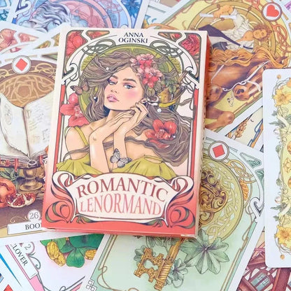 Art Nouveau Floral Romantic Oracle Cards